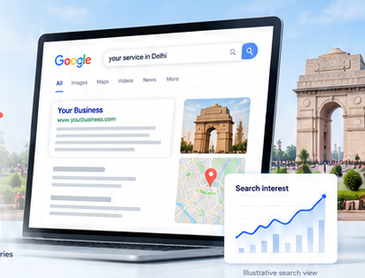 Ecommerce SEO Services | Product & Category Growth — illustrative design concept
