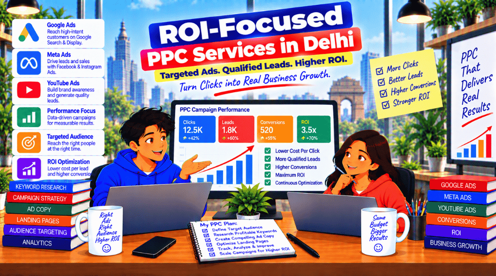 ROI-Focused PPC Services in Delhi