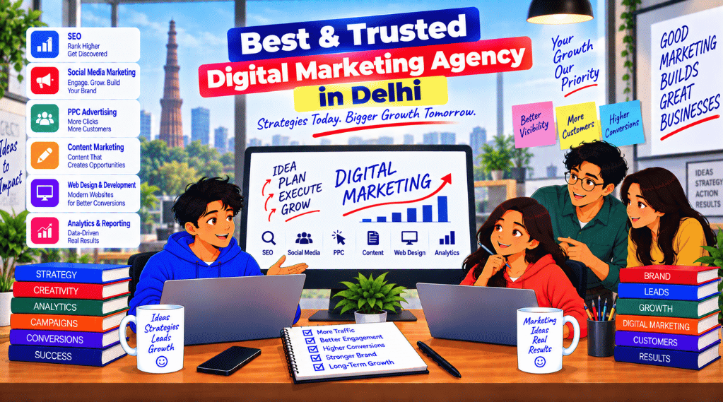 Best & Trusted Digital Marketing Agency in Delhi | Sync Soft Solution