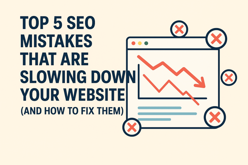 Top 5 SEO Mistakes That Are Slowing Down Your Website