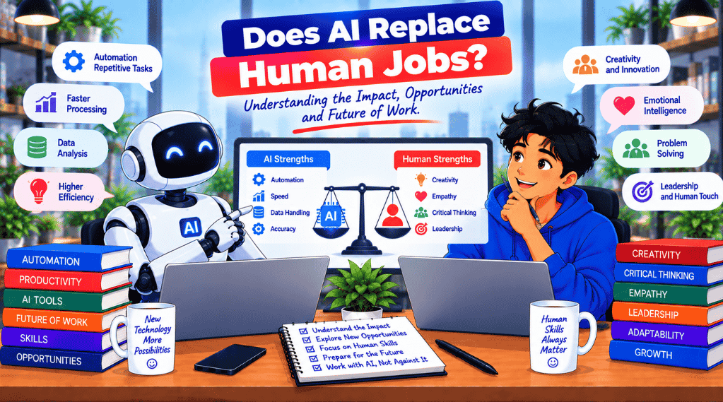 Does AI Replace Human Jobs?