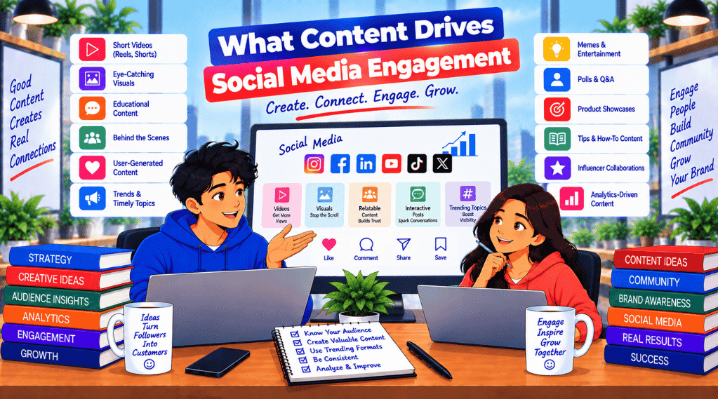 What Content Drives Social Media Engagement