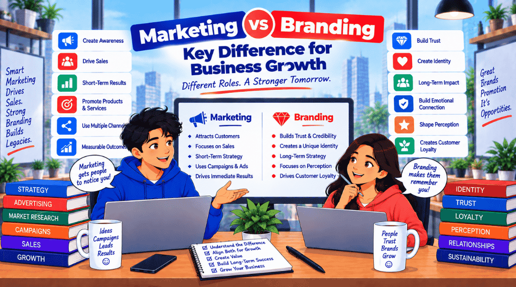 Marketing vs Branding