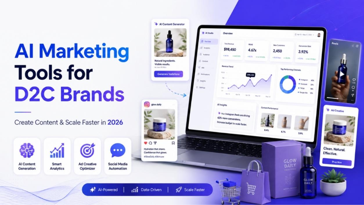 AI Marketing Tools for D2C Brands